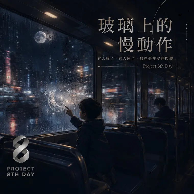 玻璃上的慢動作封面