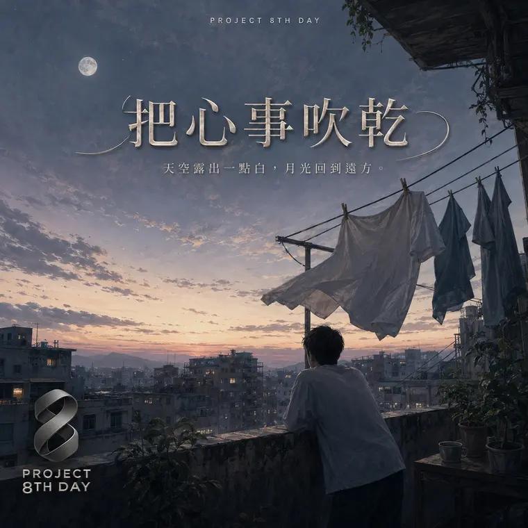 把心事吹乾封面