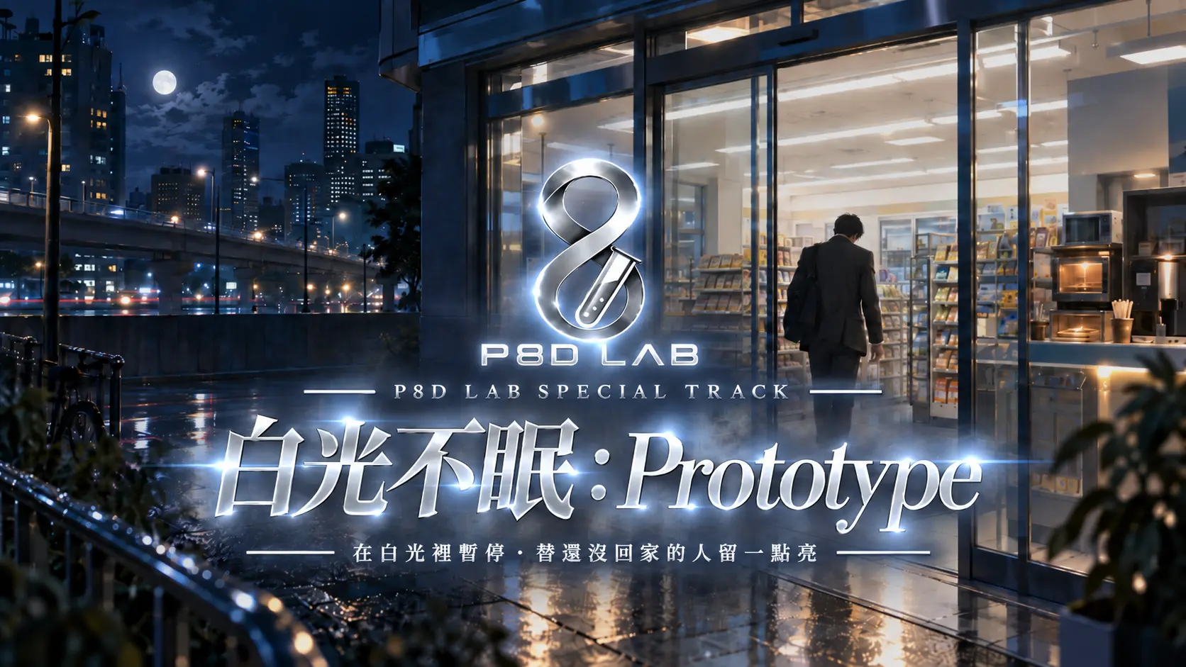 白光不眠 Prototype 中央標題版視覺
