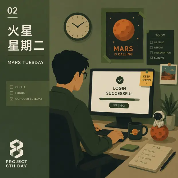 火星星期二封面