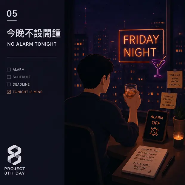 今晚不設鬧鐘封面