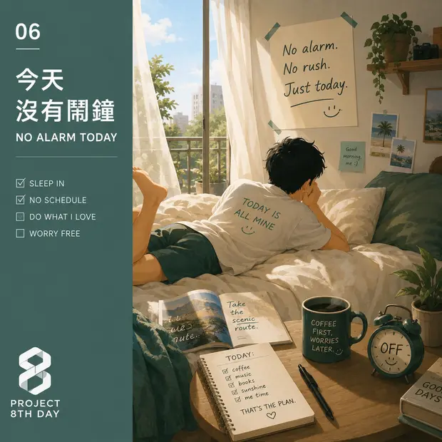 今天沒有鬧鐘封面
