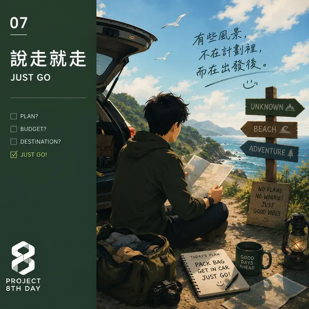 說走就走封面